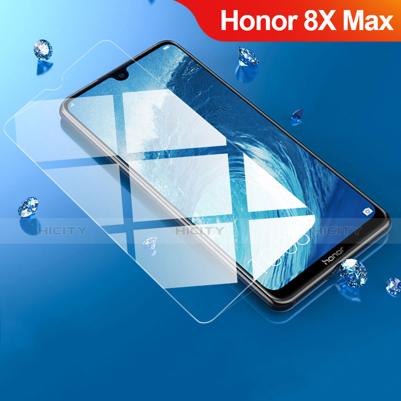 Huawei Honor 8X Max用強化ガラス 液晶保護フィルム T04 ファーウェイ クリア