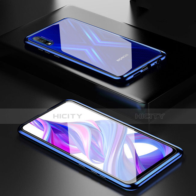 Huawei Honor 9X用ケース 高級感 手触り良い アルミメタル 製の金属製 360度 フルカバーバンパー 鏡面 カバー M09 ファーウェイ 