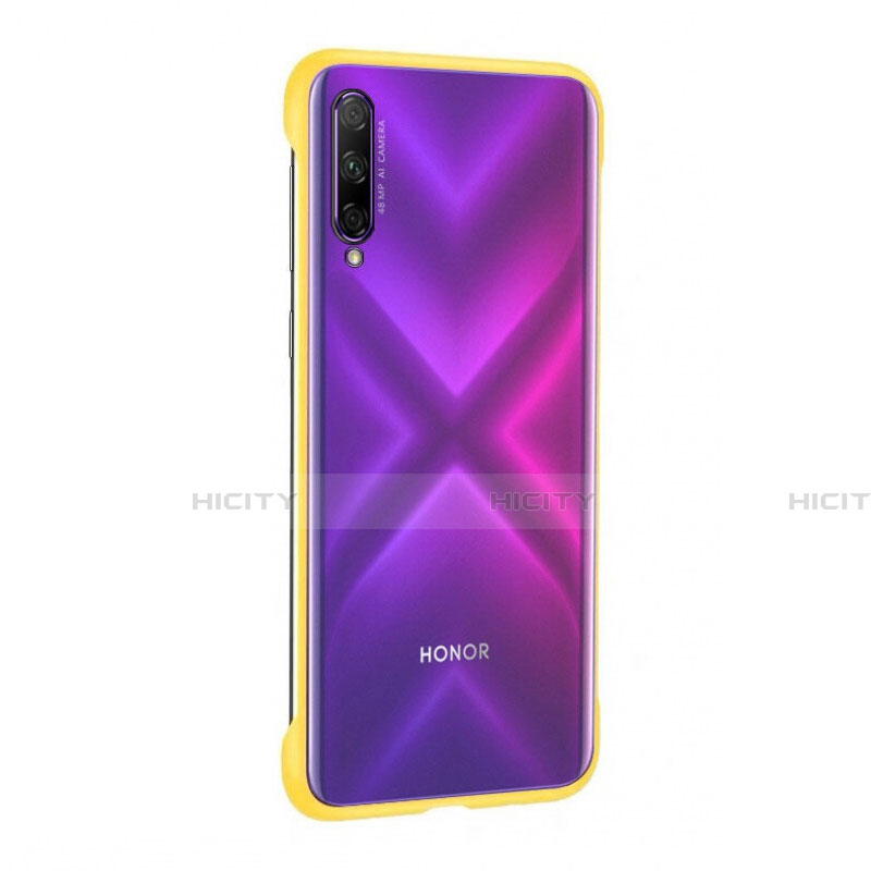 Huawei Honor 9X Pro用ハードカバー クリスタル クリア透明 H04 ファーウェイ イエロー