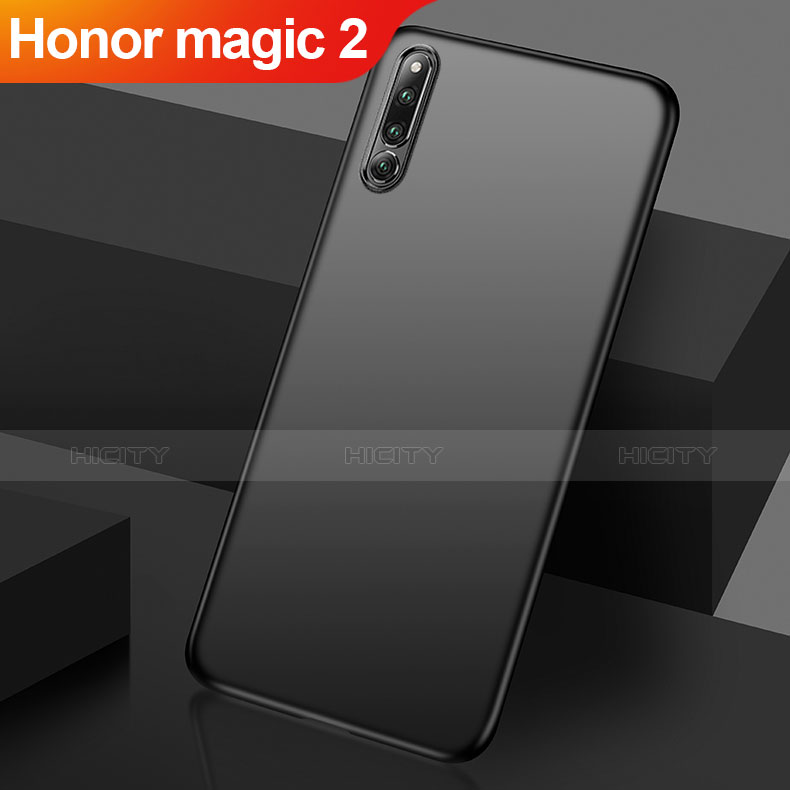 Huawei Honor Magic 2用極薄ソフトケース シリコンケース 耐衝撃 全面保護 S02 ファーウェイ ブラック