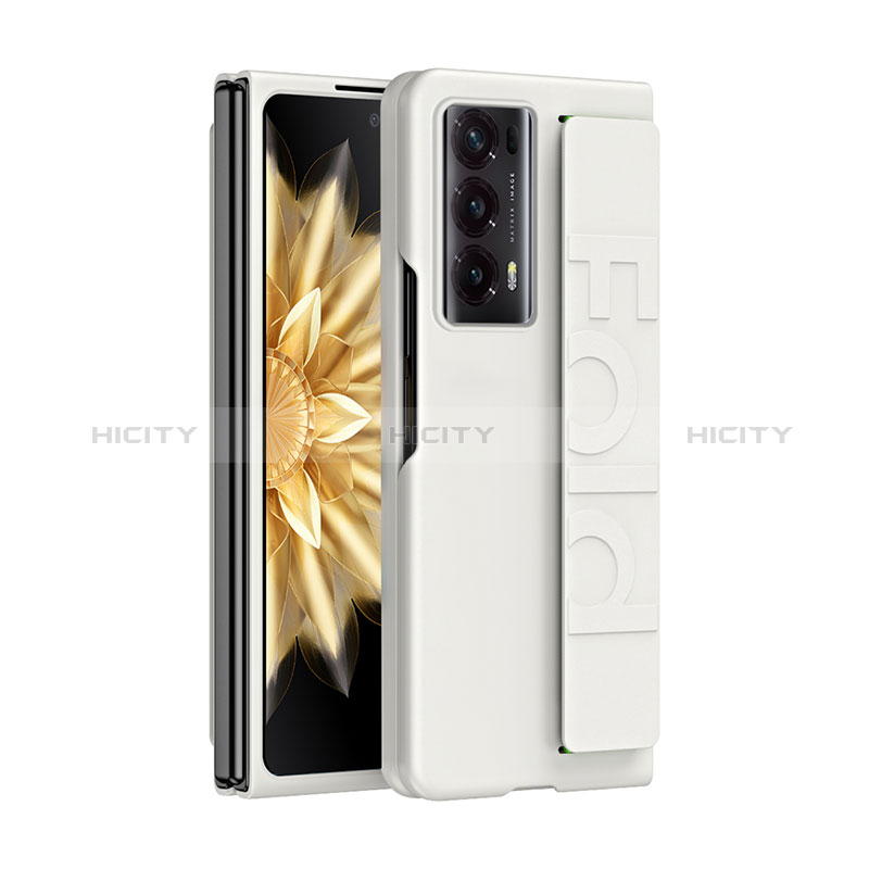 Huawei Honor Magic V2 Ultimate 5G用ハードケース プラスチック 質感もマット 前面と背面 360度 フルカバー SD1 ファーウェイ ホワイト