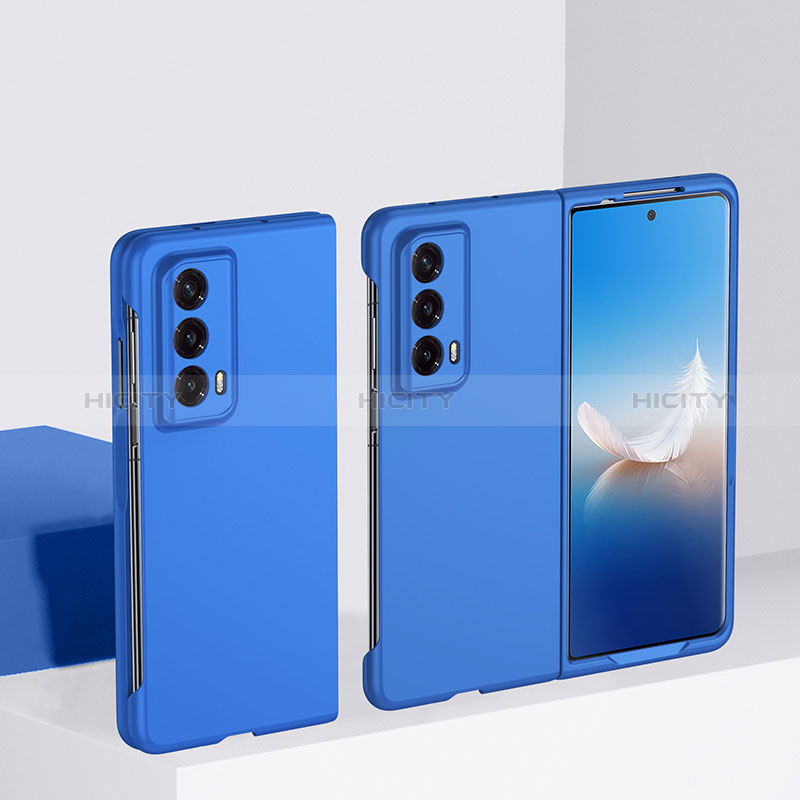 Huawei Honor Magic Vs2 5G用ハードケース プラスチック 質感もマット 前面と背面 360度 フルカバー BH1 ファーウェイ ネイビー