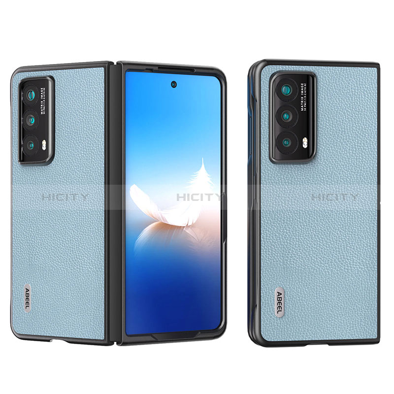 Huawei Honor Magic Vs2 5G用ハイブリットバンパーケース 高級感 手触り良いレザー柄 兼プラスチック BH5 ファーウェイ 