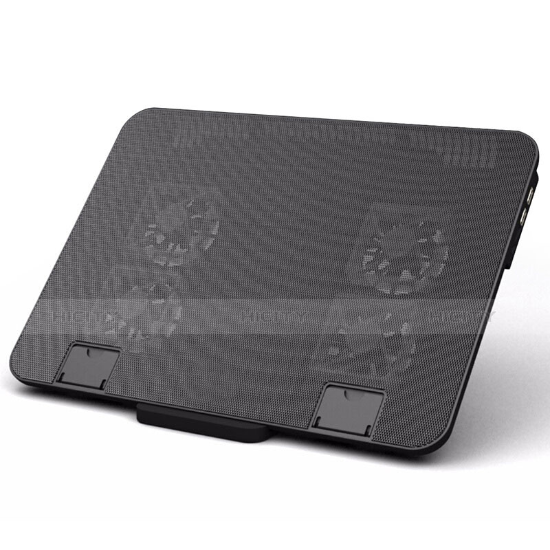 Huawei Honor MagicBook Pro (2020) 16.1用ノートブックホルダー クーラー 冷却パッド ファン ラップトップスタンド 9インチ〜16インチ M21 ファーウェイ ブラック