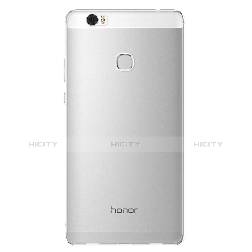 Huawei Honor Note 8用極薄ソフトケース シリコンケース 耐衝撃 全面保護 クリア透明 ファーウェイ クリア