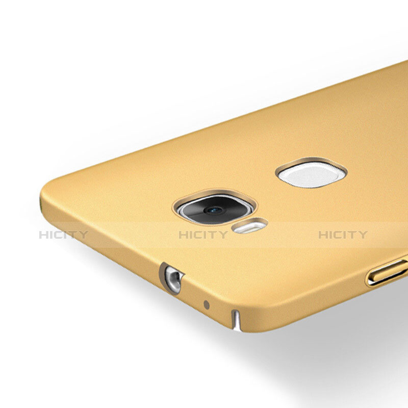 Huawei Honor Play 5X用ハードケース プラスチック 質感もマット M01 ファーウェイ ゴールド