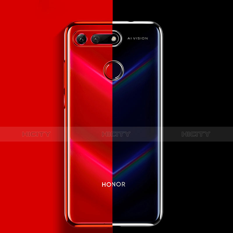 Huawei Honor V20用極薄ソフトケース シリコンケース 耐衝撃 全面保護 クリア透明 H02 ファーウェイ 