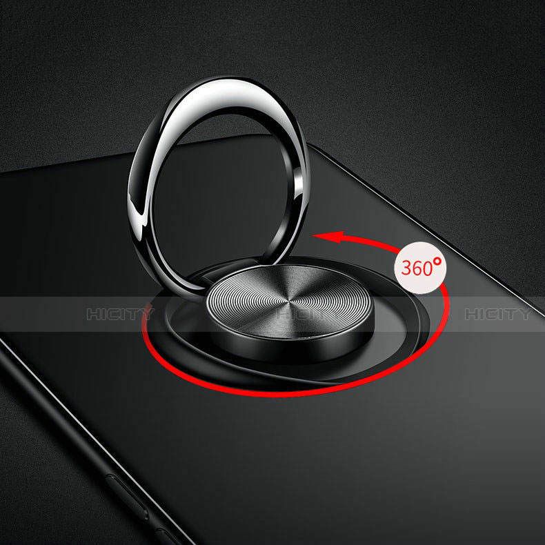 Huawei Honor V30 5G用極薄ソフトケース シリコンケース 耐衝撃 全面保護 アンド指輪 マグネット式 バンパー ファーウェイ 
