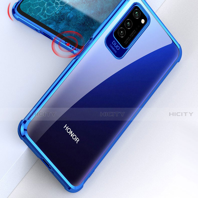 Huawei Honor V30 5G用極薄ソフトケース シリコンケース 耐衝撃 全面保護 クリア透明 H01 ファーウェイ 