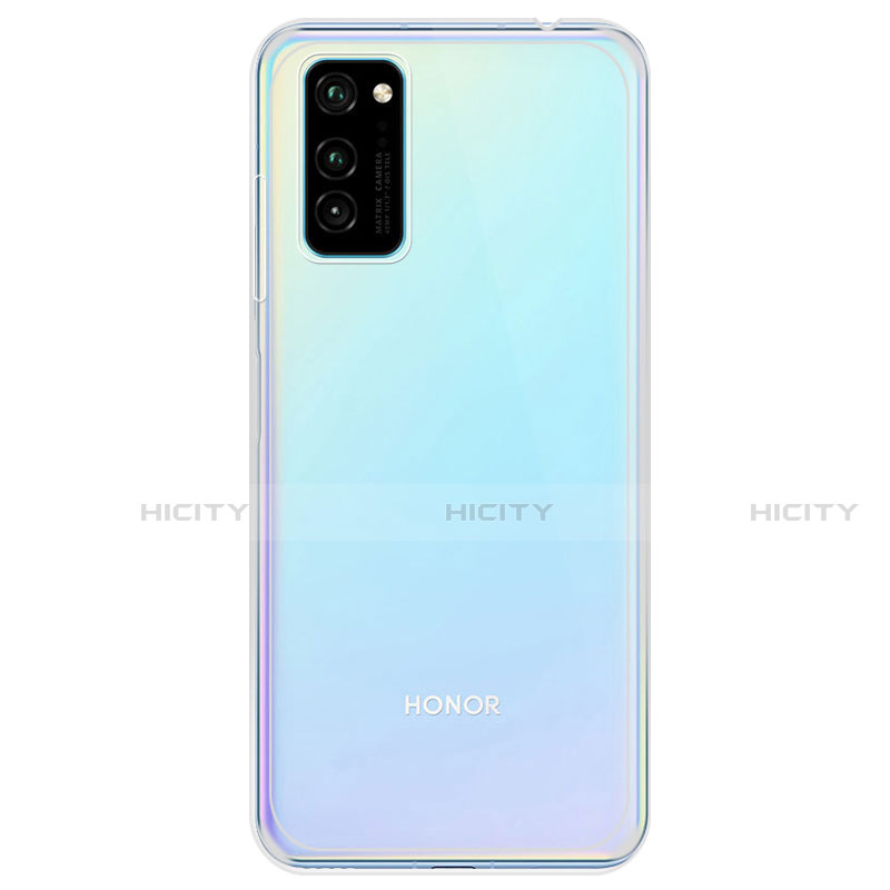 Huawei Honor V30 Pro 5G用極薄ソフトケース シリコンケース 耐衝撃 全面保護 クリア透明 K01 ファーウェイ クリア