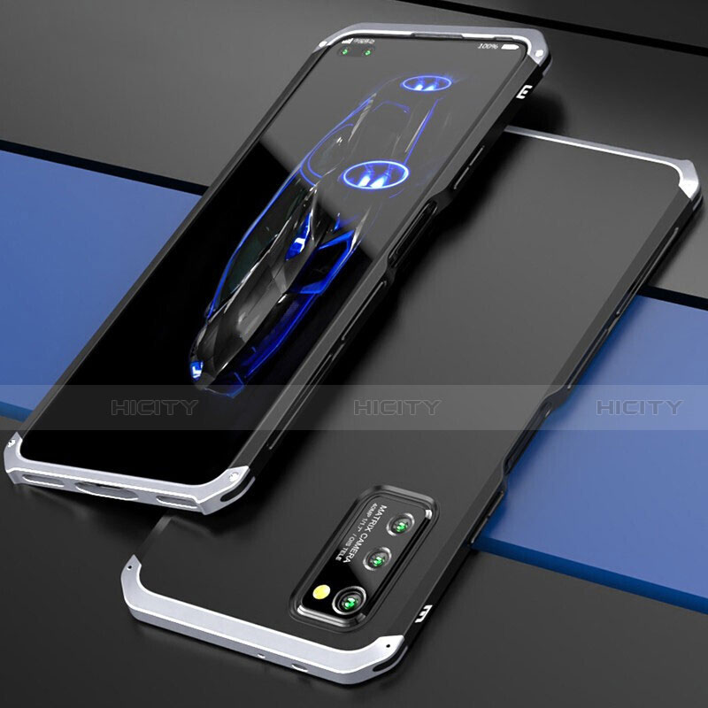 Huawei Honor V30 Pro 5G用ケース 高級感 手触り良い アルミメタル 製の金属製 カバー ファーウェイ 