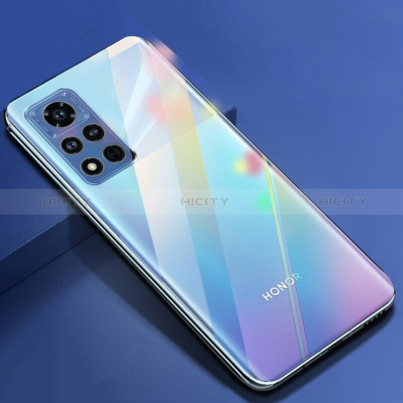 Huawei Honor V40 5G用極薄ソフトケース シリコンケース 耐衝撃 全面保護 クリア透明 カバー ファーウェイ クリア