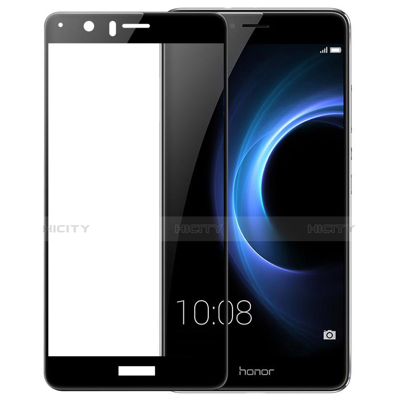 Huawei Honor V8用強化ガラス 液晶保護フィルム 3D ファーウェイ ブラック