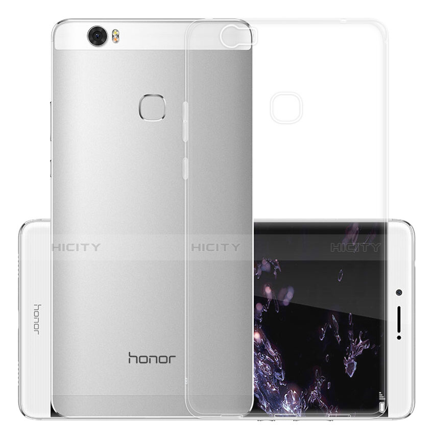 Huawei Honor V8 Max用極薄ソフトケース シリコンケース 耐衝撃 全面保護 クリア透明 ファーウェイ クリア