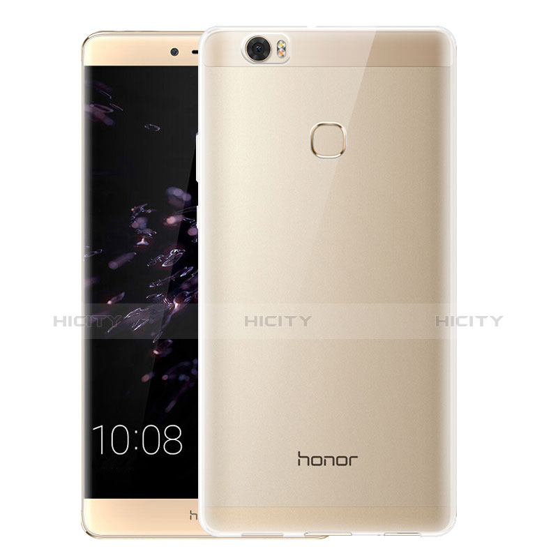 Huawei Honor V8 Max用極薄ソフトケース シリコンケース 耐衝撃 全面保護 クリア透明 T07 ファーウェイ クリア