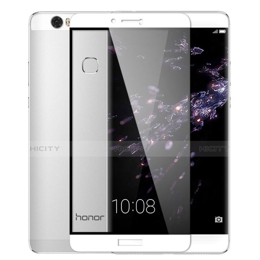 Huawei Honor V8 Max用強化ガラス フル液晶保護フィルム ファーウェイ ホワイト