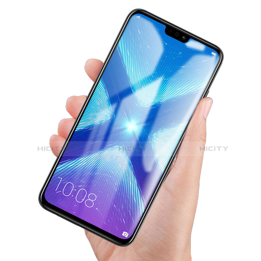 Huawei Honor View 10 Lite用強化ガラス フル液晶保護フィルム F02 ファーウェイ ブラック