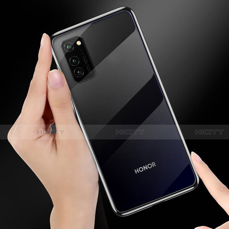 Huawei Honor View 30 5G用極薄ソフトケース シリコンケース 耐衝撃 全面保護 透明 S03 ファーウェイ 