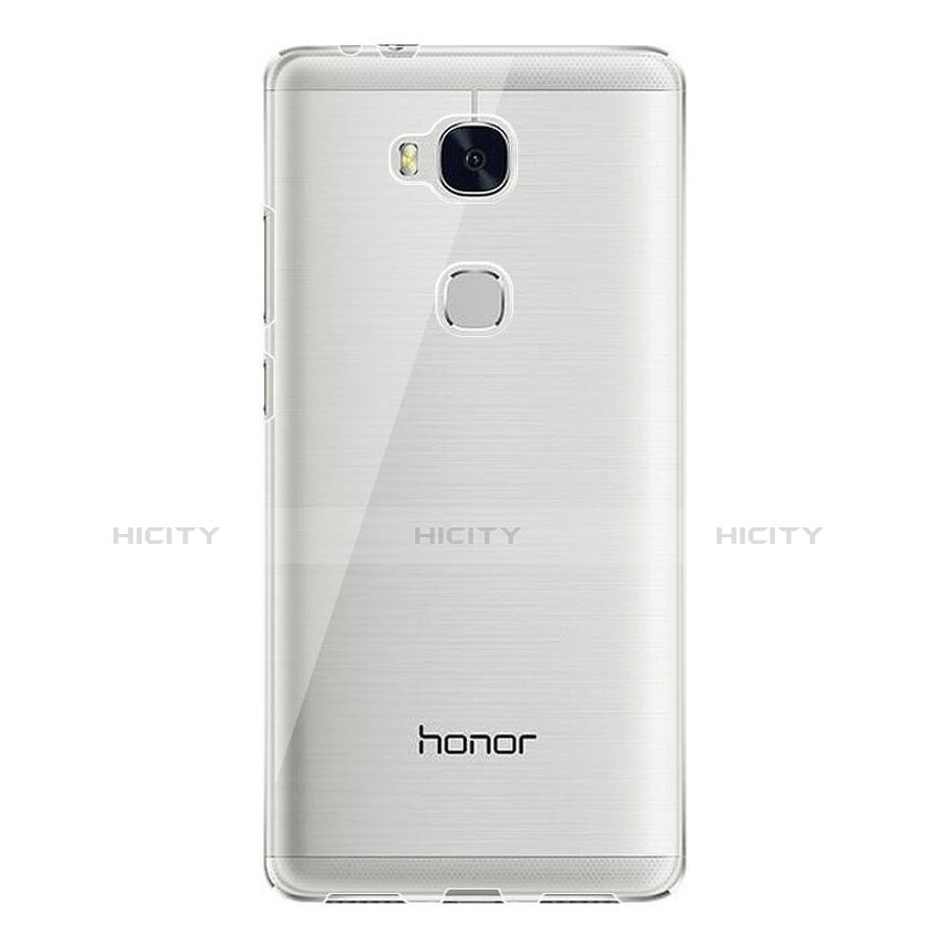 Huawei Honor X5用極薄ソフトケース シリコンケース 耐衝撃 全面保護 クリア透明 T05 ファーウェイ クリア