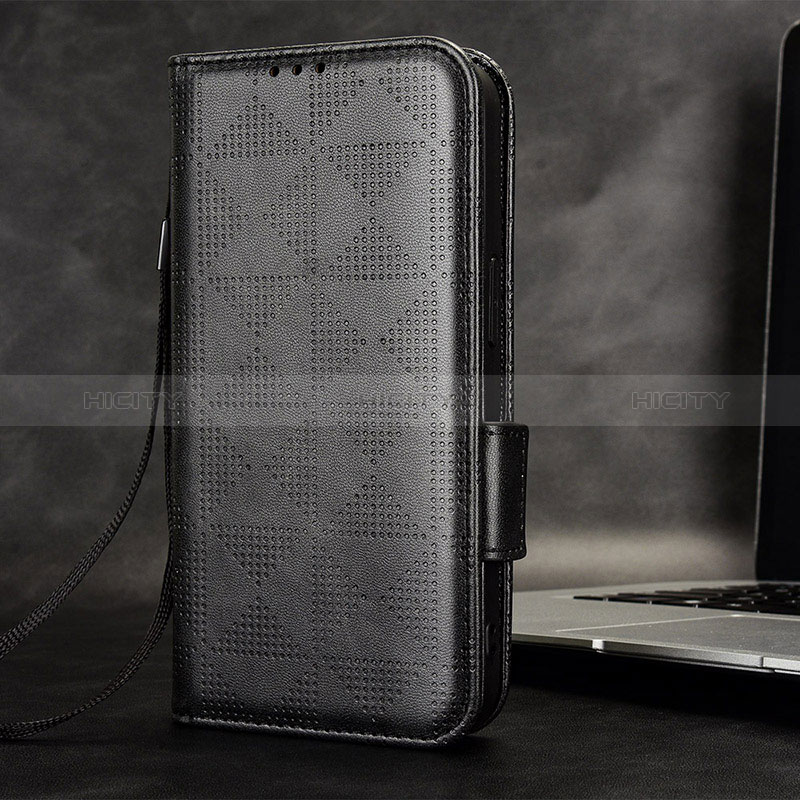 Huawei Honor X8b用手帳型 レザーケース スタンド カバー C05X ファーウェイ ブラック
