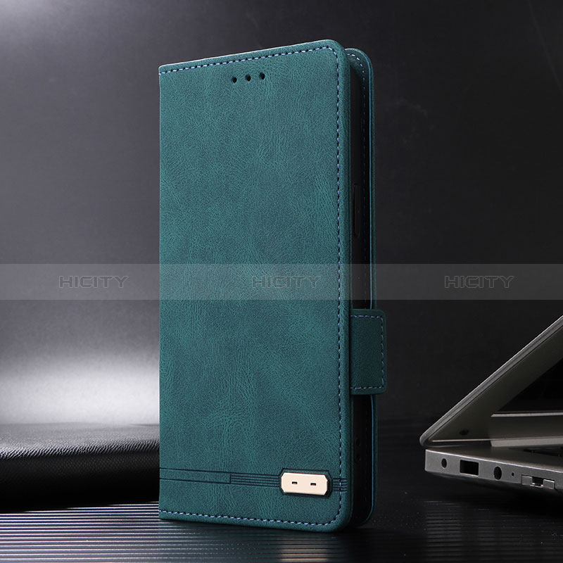 Huawei Honor X8b用手帳型 レザーケース スタンド カバー L07Z ファーウェイ グリーン