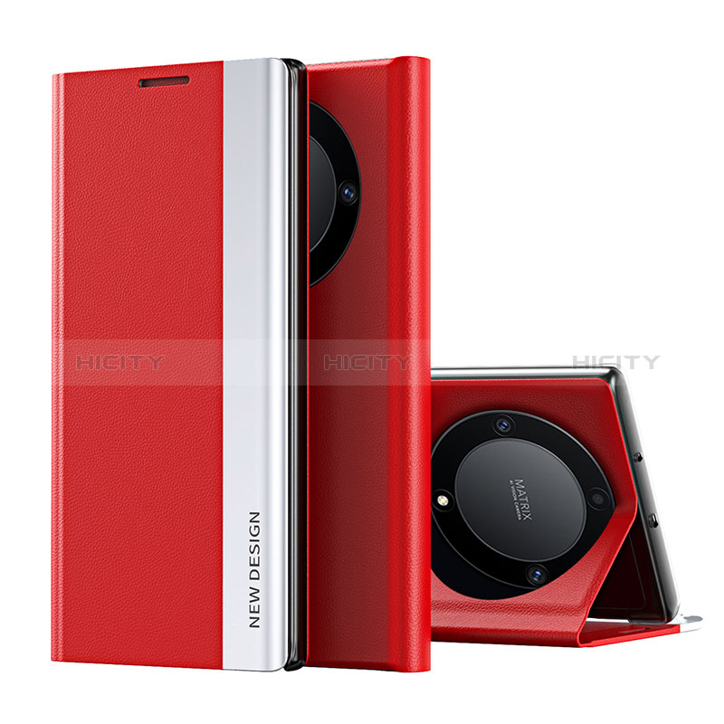 Huawei Honor X9a 5G用手帳型 レザーケース スタンド カバー QH2 ファーウェイ 