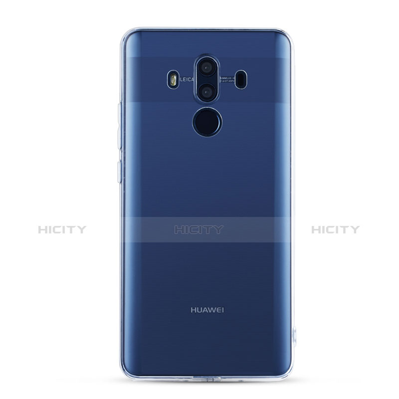 Huawei Mate 10 Pro用極薄ソフトケース シリコンケース 耐衝撃 全面保護 クリア透明 T03 ファーウェイ クリア