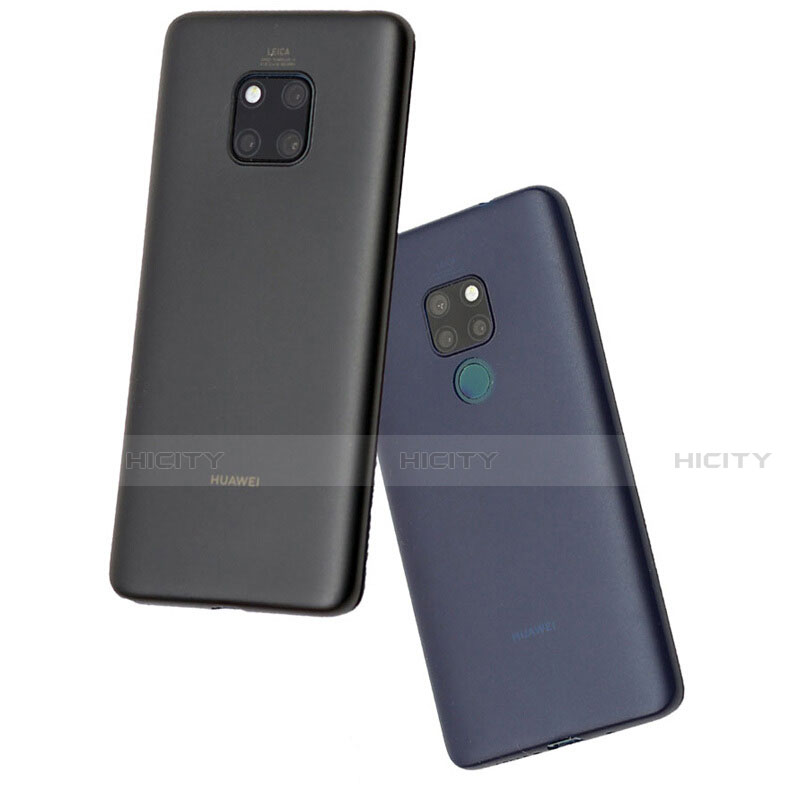 Huawei Mate 20用極薄ケース クリア透明 プラスチック 質感もマットU01 ファーウェイ 