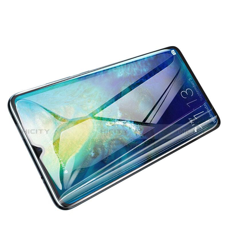 Huawei Mate 20用強化ガラス フル液晶保護フィルム ファーウェイ ブラック