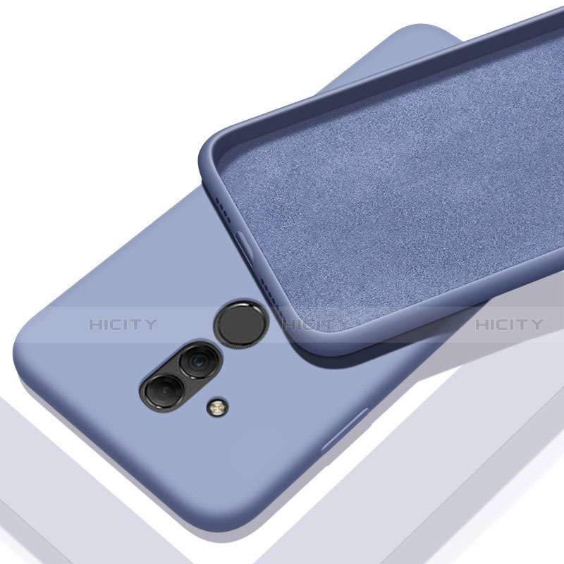 Huawei Mate 20 Lite用360度 フルカバー極薄ソフトケース シリコンケース 耐衝撃 全面保護 バンパー C01 ファーウェイ パープル