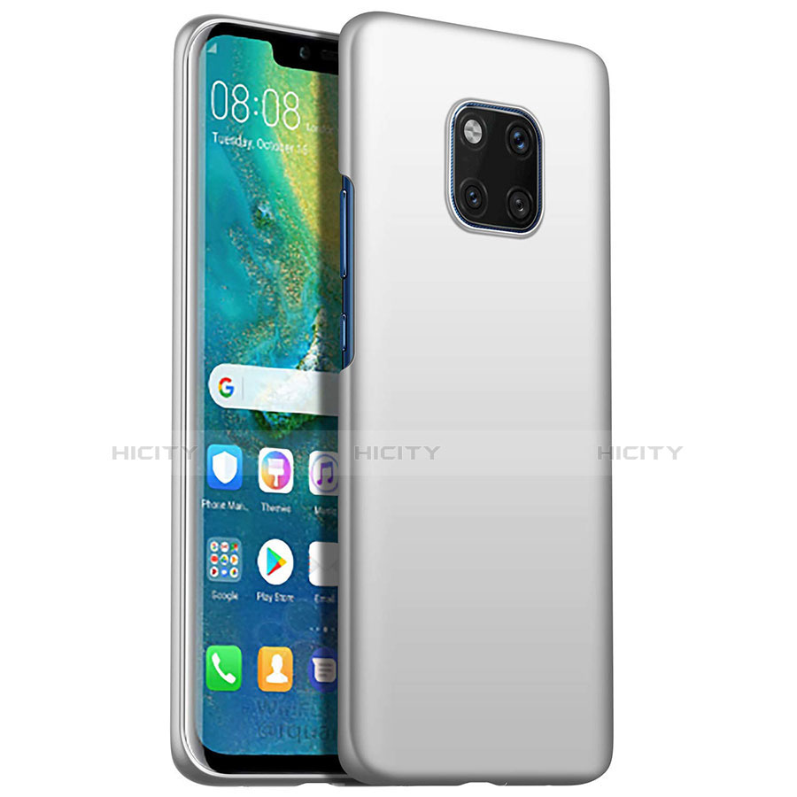 Huawei Mate 20 Pro用ハードケース プラスチック 質感もマット M05 ファーウェイ ホワイト