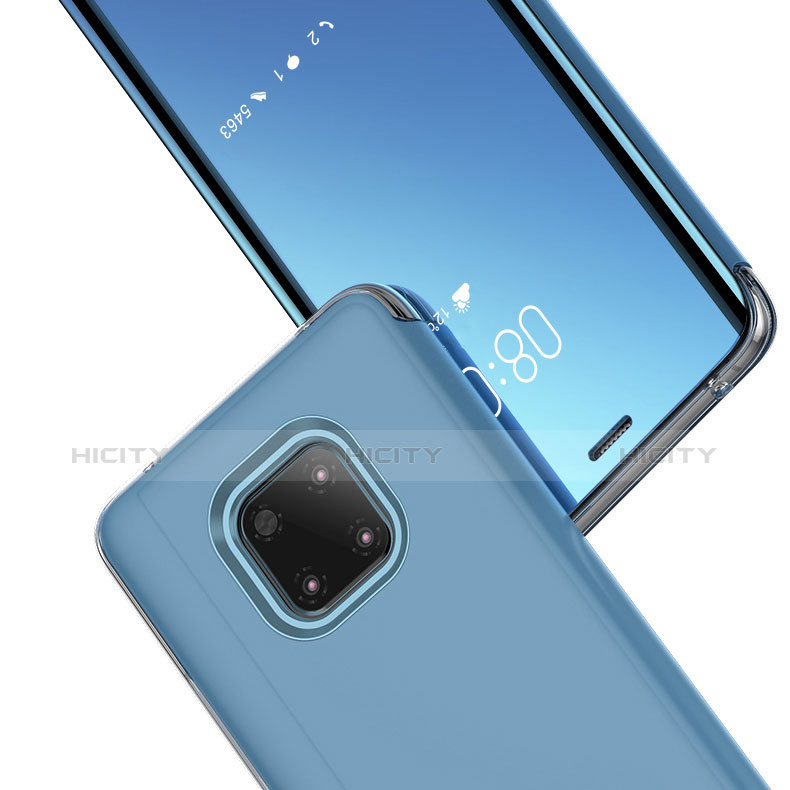 Huawei Mate 20 Pro用手帳型 レザーケース スタンド 鏡面 カバー ファーウェイ 