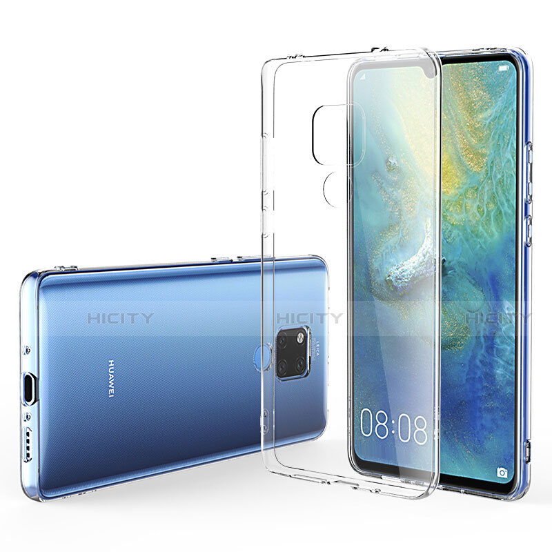 Huawei Mate 20 X 5G用極薄ソフトケース シリコンケース 耐衝撃 全面保護 クリア透明 T06 ファーウェイ クリア