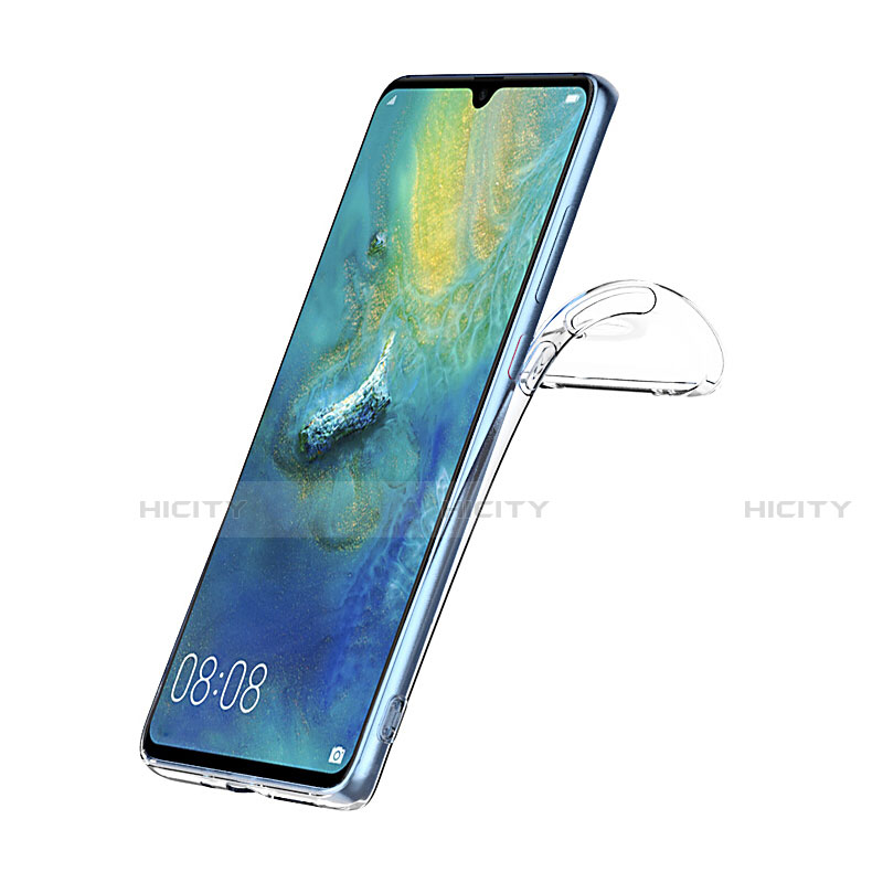 Huawei Mate 20 X 5G用極薄ソフトケース シリコンケース 耐衝撃 全面保護 クリア透明 T06 ファーウェイ クリア