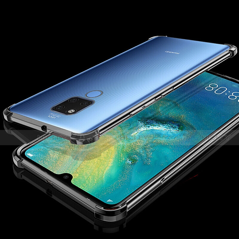 Huawei Mate 20 X 5G用極薄ソフトケース シリコンケース 耐衝撃 全面保護 クリア透明 S07 ファーウェイ 