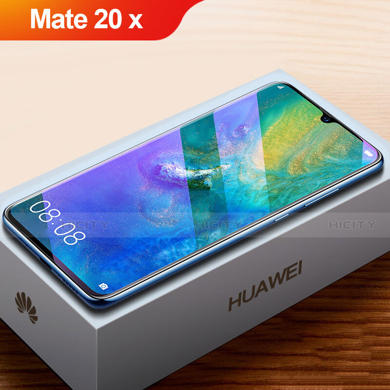 Huawei Mate 20 X 5G用アンチグレア ブルーライト 強化ガラス 液晶保護フィルム ファーウェイ クリア