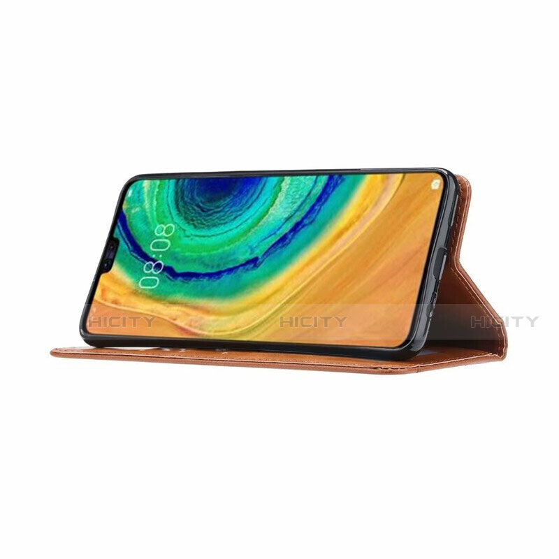 Huawei Mate 30 5G用手帳型 レザーケース スタンド カバー T08 ファーウェイ 