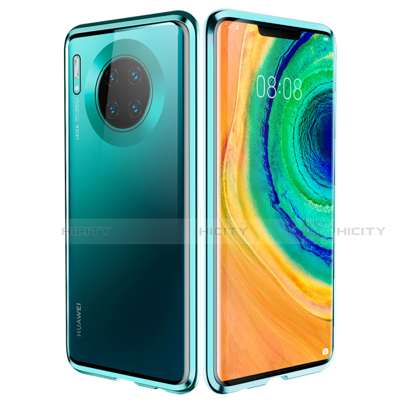 Huawei Mate 30用ケース 高級感 手触り良い アルミメタル 製の金属製 360度 フルカバーバンパー 鏡面 カバー ファーウェイ 