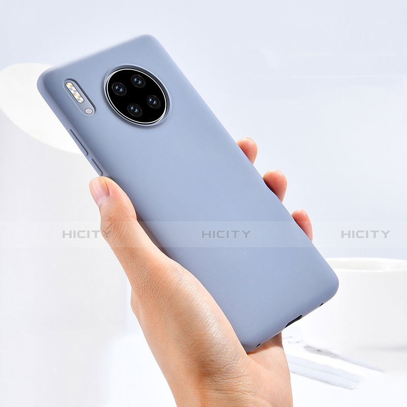 Huawei Mate 30用360度 フルカバー極薄ソフトケース シリコンケース 耐衝撃 全面保護 バンパー ファーウェイ 