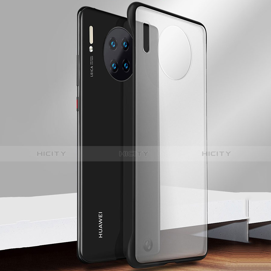 Huawei Mate 30用極薄ケース クリア透明 プラスチック 質感もマット カバー ファーウェイ 