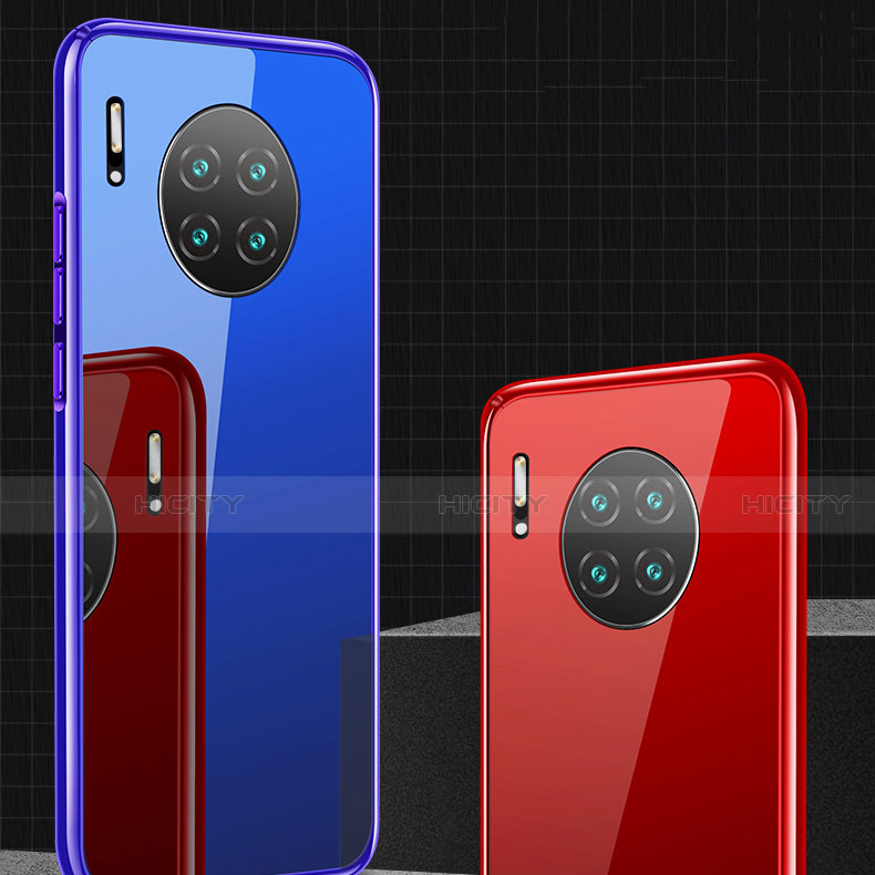 Huawei Mate 30用ケース 高級感 手触り良い アルミメタル 製の金属製 360度 フルカバーバンパー 鏡面 カバー M02 ファーウェイ 