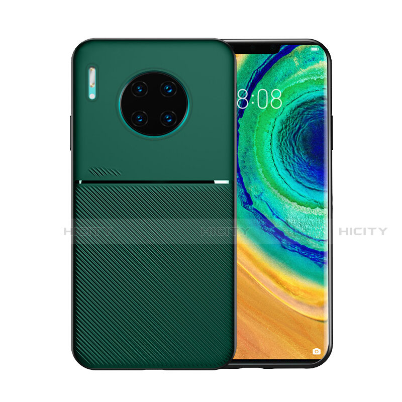 Huawei Mate 30用シリコンケース ソフトタッチラバー ツイル カバー Y01 ファーウェイ 