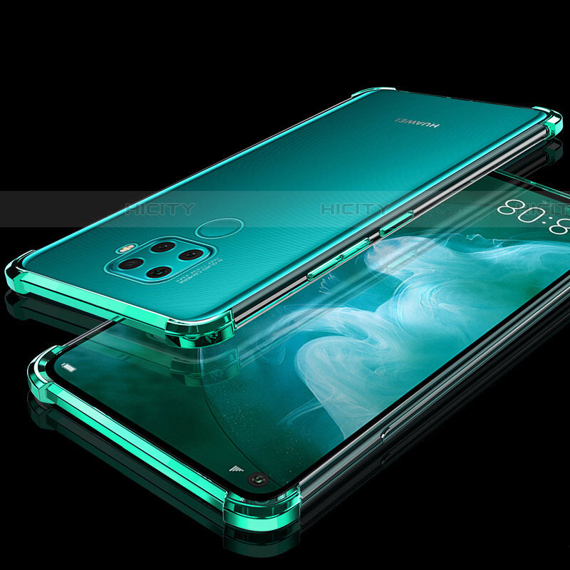 Huawei Mate 30 Lite用極薄ソフトケース シリコンケース 耐衝撃 全面保護 クリア透明 H07 ファーウェイ 