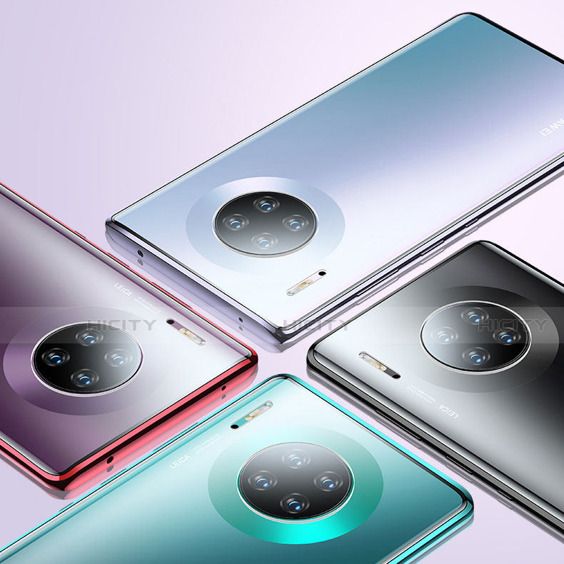 Huawei Mate 30 Pro用ケース 高級感 手触り良い アルミメタル 製の金属製 360度 フルカバーバンパー 鏡面 カバー M04 ファーウェイ 