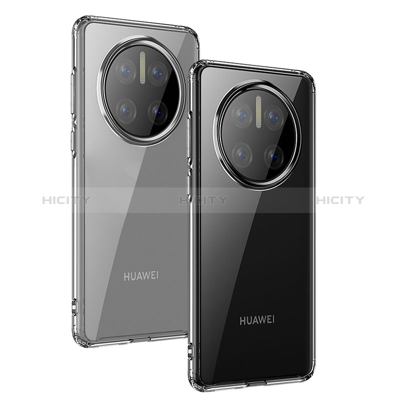 Huawei Mate 50用ハイブリットバンパーケース 透明 プラスチック カバー AC1 ファーウェイ 