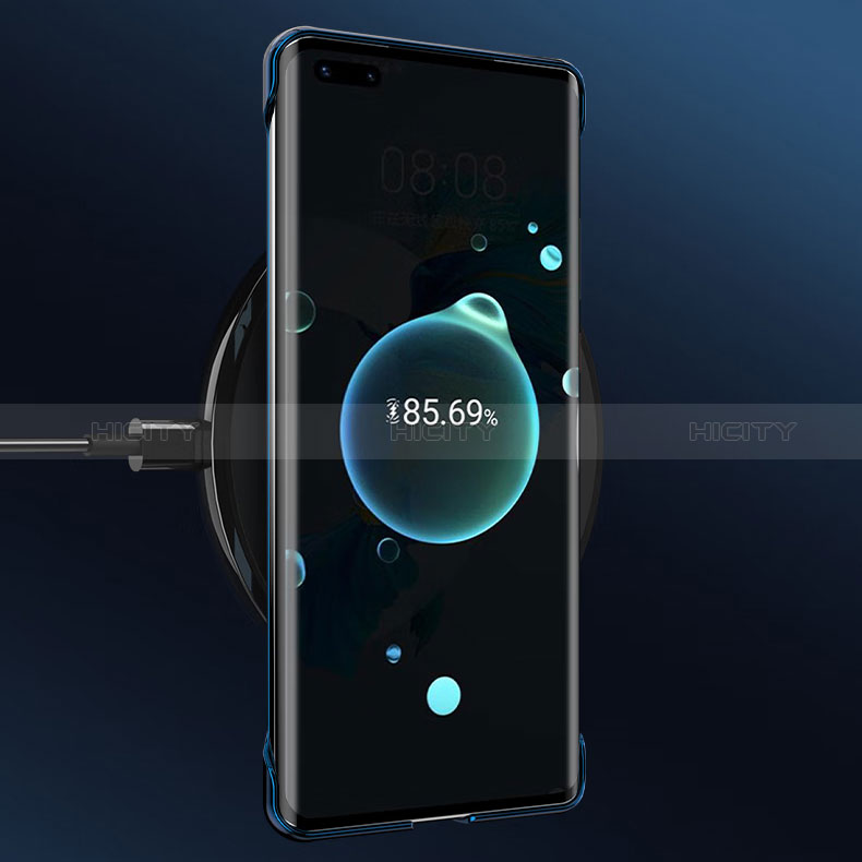 Huawei Mate 50 Pro用ハードカバー クリスタル クリア透明 フレームレス H02 ファーウェイ 