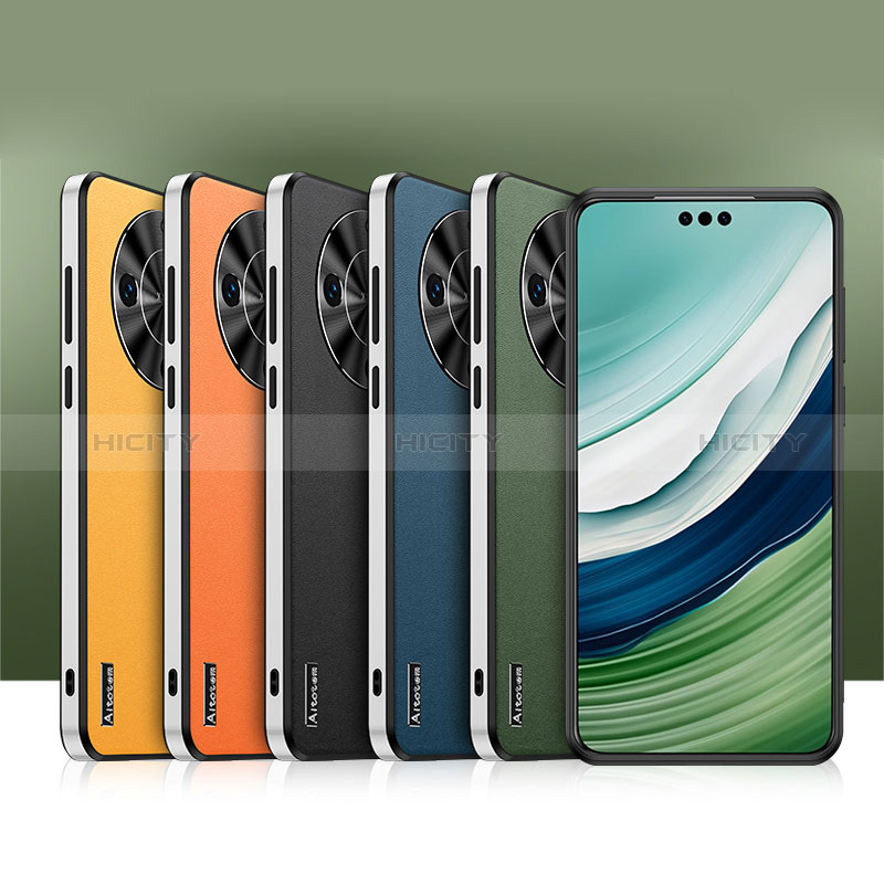 Huawei Mate 60 Pro+ Plus用ケース 高級感 手触り良いレザー柄 AT1 ファーウェイ 