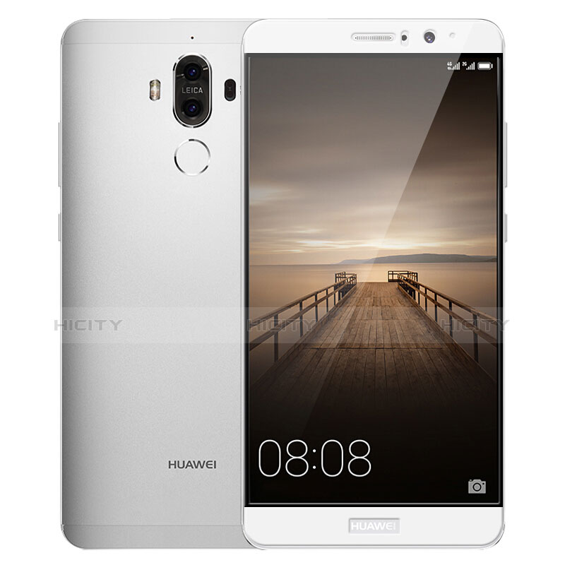 Huawei Mate 9用強化ガラス フル液晶保護フィルム F03 ファーウェイ ホワイト