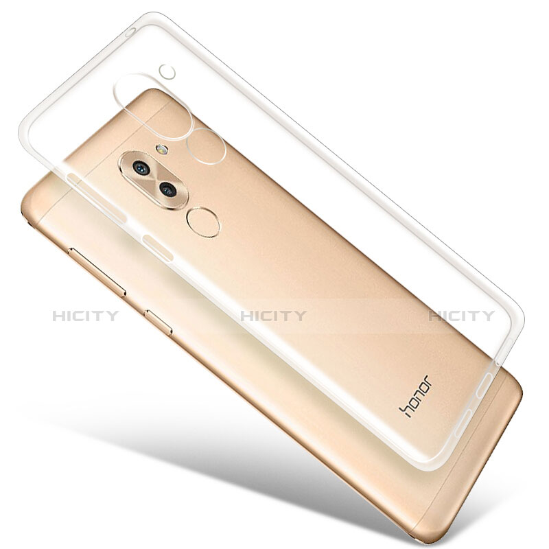 Huawei Mate 9 Lite用極薄ソフトケース シリコンケース 耐衝撃 全面保護 クリア透明 T01 ファーウェイ クリア