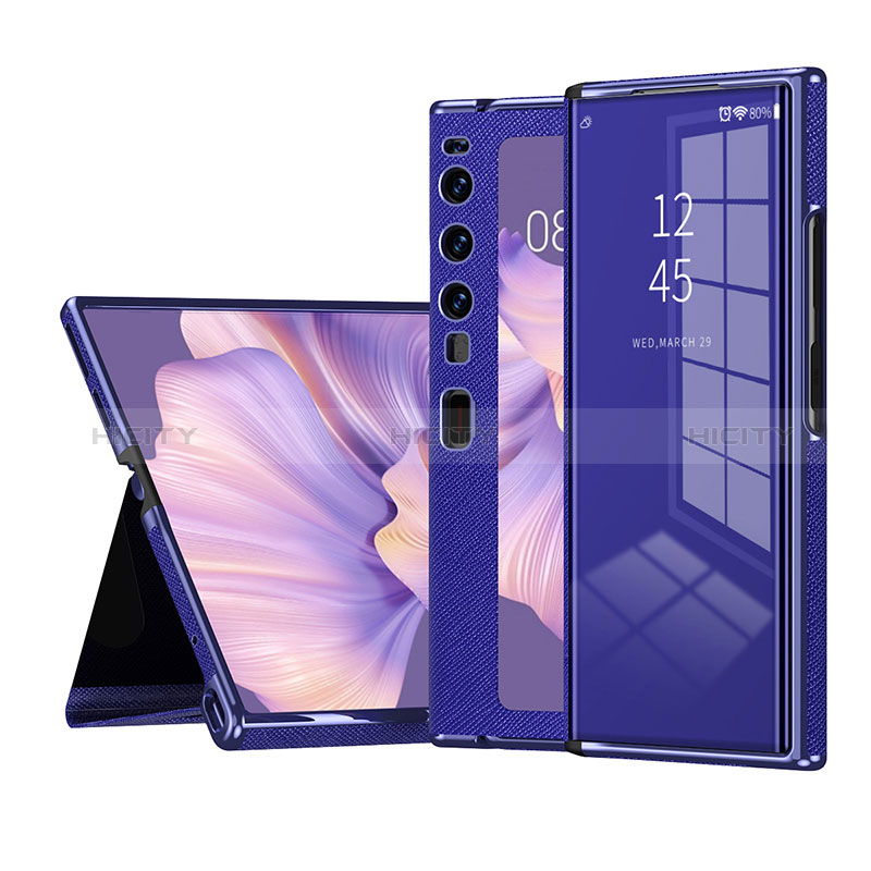 Huawei Mate Xs 2用手帳型 レザーケース スタンド カバー ZL3 ファーウェイ 